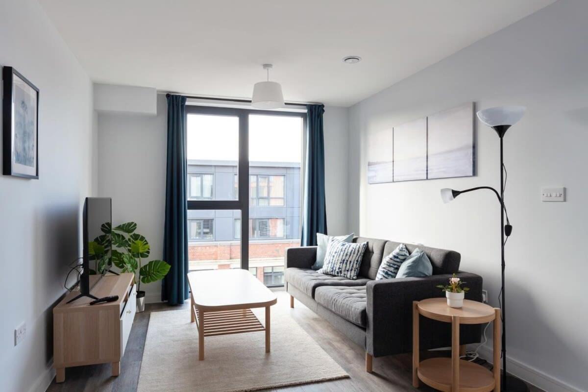 Modern 1 Bedroom Apartment In Central Brimingham Birmingam Exterior foto